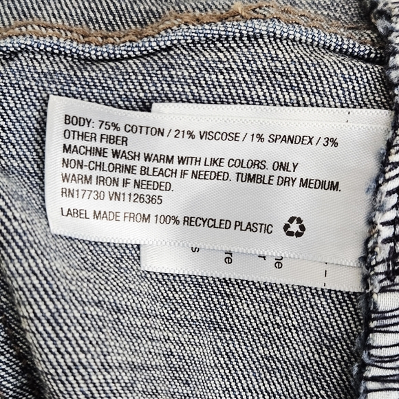 Universal Thread High Rise Slim Straight Jeans Size 18 Dark Denim Wash - Picture 9 of 12